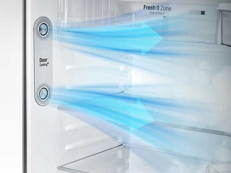 یخچال الجی مدل L267 سیستم door cooling